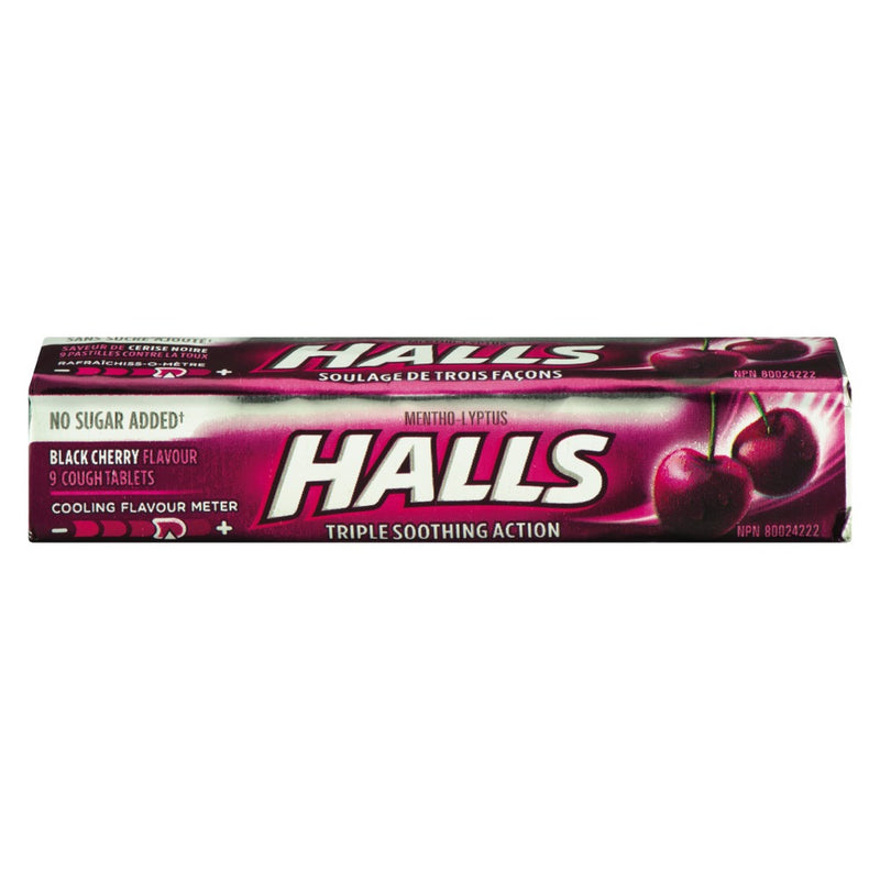 HALLS BLACK CHERRY SUGAR FREE [1 GM]