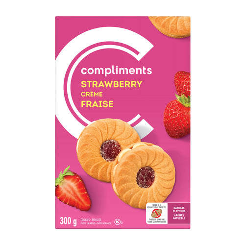 COMP STRAWBRRY CRM COOKIES [300 g]