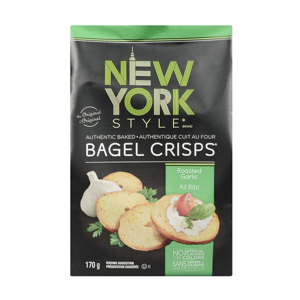 NEW YORK BAGEL CRSP RST GARLIC [170 g]