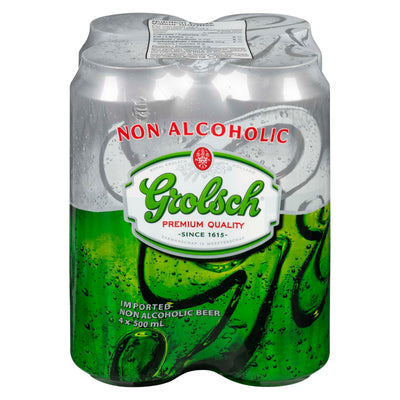 GROLSCH NON ALCHOL PREM BEER [4 pkg]