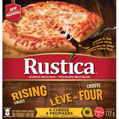 RUSTICA PIZZA RISE CRST 4 CHEE [772 g]