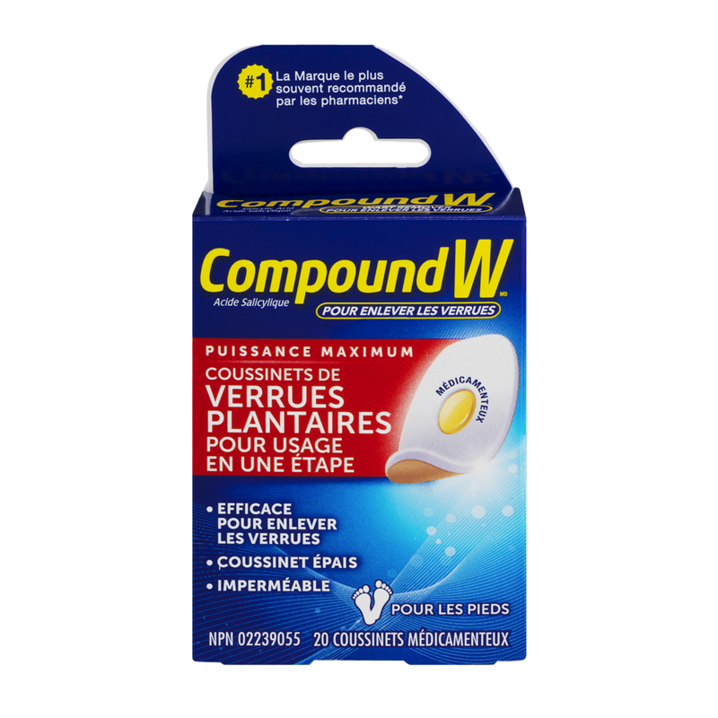 COMPOUND W PLUS PLANTR PAD [20 ea]