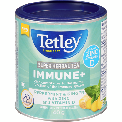 TETLY S/HRB TEA IMMUNE PEP GNG [20 ea]