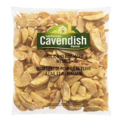 CAVENDISH WEDGES GARLIC ROSEMA [4 lb]