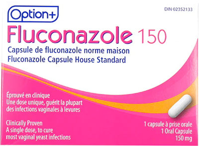 OPTION+ FLUCONAZOLE CP 150mg [1 ea]