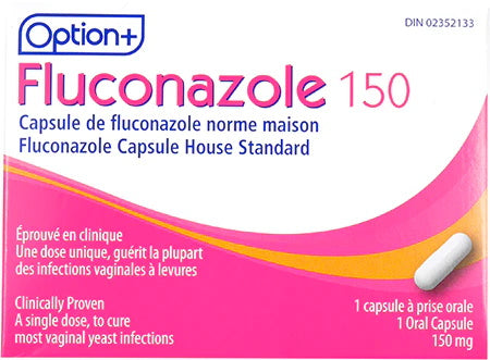 OPTION+ FLUCONAZOLE CP 150mg [1 ea]