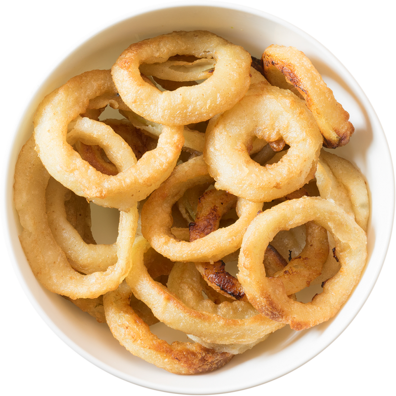 BEER BATTERED ONION RINGS