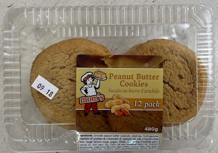 MOMS PEANUT BUTTER COOKIES [480 g]