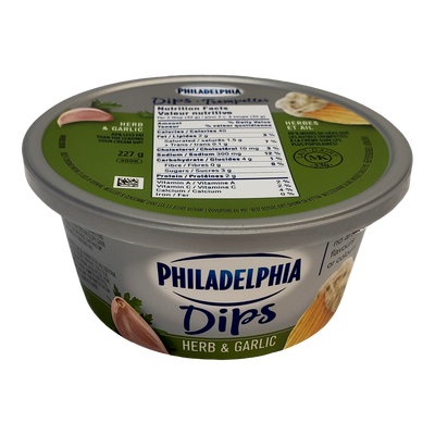 KRFT PHLLY DIP HERB & GARLIC [227 GM]
