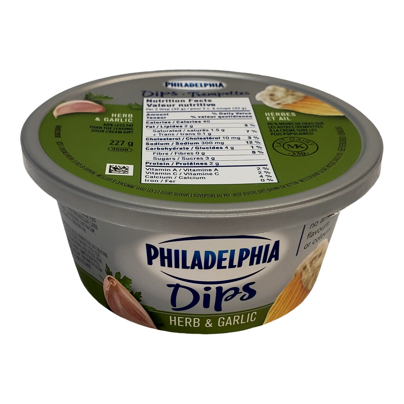 KRFT PHLLY DIP HERB & GARLIC [227 GM]