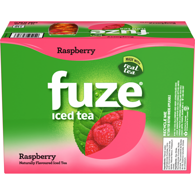 FUZE ICED TEA RASPBERRY 12pk