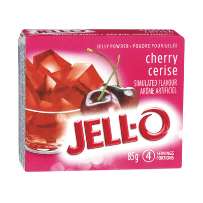JELL-O JELLY POWDER CHERRY [85 g]