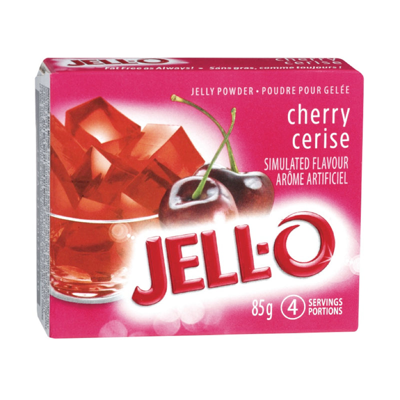 JELL-O JELLY POWDER CHERRY [85 g]