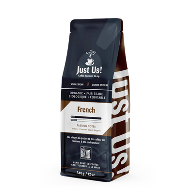 JUST US FRNCH ROAST WHL BEAN [340 g]