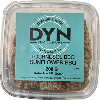 DYN BBQ SUNFLOWER SEEDS 200g