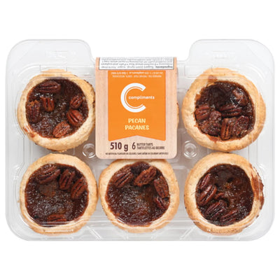 COMP PECAN BUTTER TARTS [510 g]