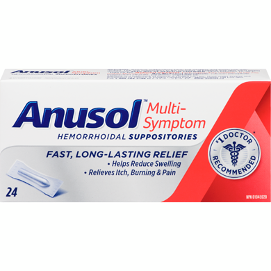 ANUSOL MULTI SYMPTOM SUPPOSITO [24 ea]