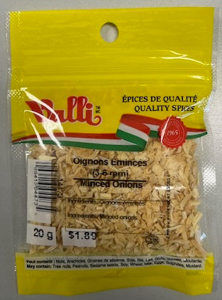 VALLI MINCED ONION [20 g]