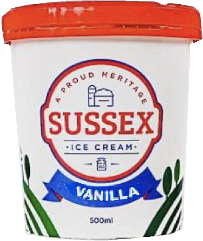 SUSSEX VANILLA ICE CREAM [500 ml]