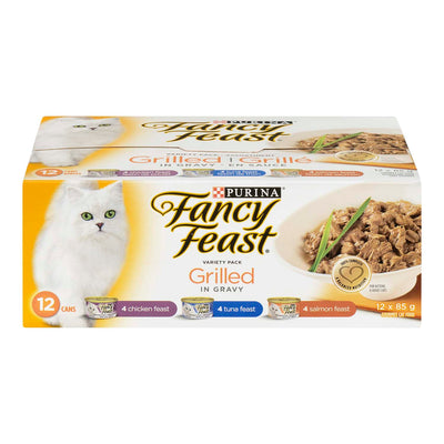 FANCY FEAST GRILL VARIETY PK