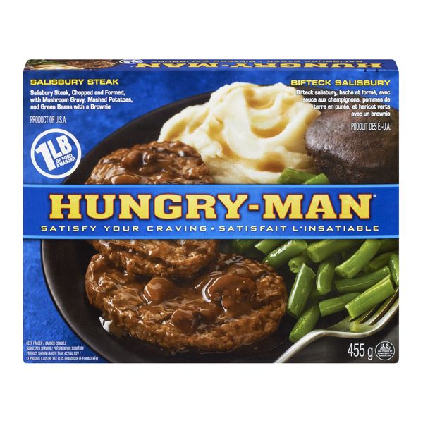 HNGRY MAN SALISBURY STEAK [455 GM]