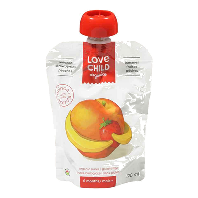 LOVECHILD BBYFD BAN/STRW/PEACH [128 ml]