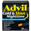 ADVIL COLD & SINUS NIGHT 200mg [20 ea]