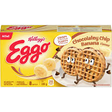 KLLGS WAFFLES CHOCO BANANA [280 g]