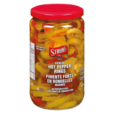 STRUBS HOT PEPPER RINGS [750 ml]