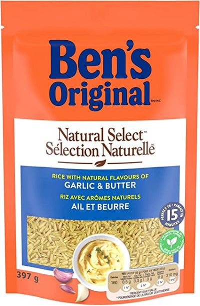 BENS ORG NAT SELC GARLIC BUTR [397 g]