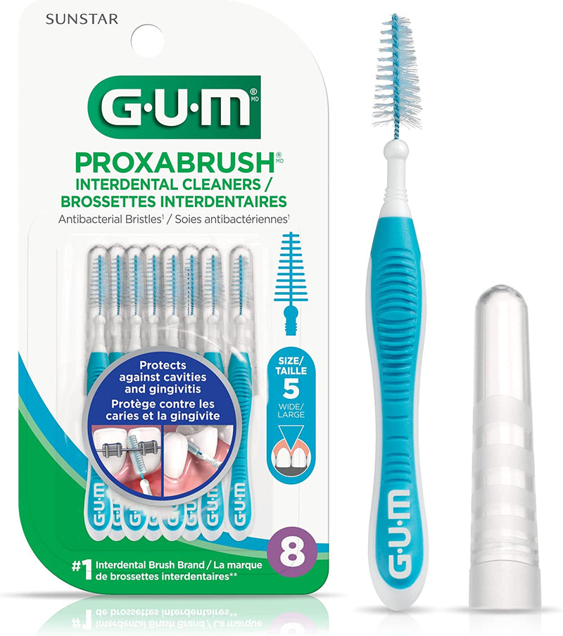 GUM PROXABRUSH TRAVEL WIDE [8 ea]