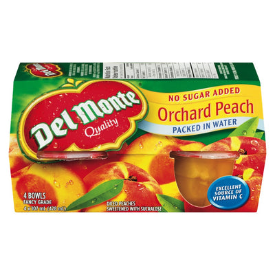 DEL MONTE ORCH PEACHES NSA 4PK [4 PACK]