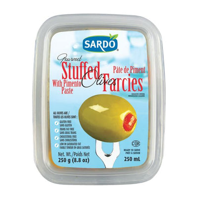 SARDO STUFFED MAMMOTH OLIVES [250 ml]