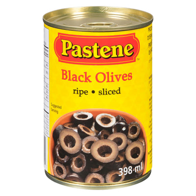 PASTENE SLICED OLIVES [398 ml]