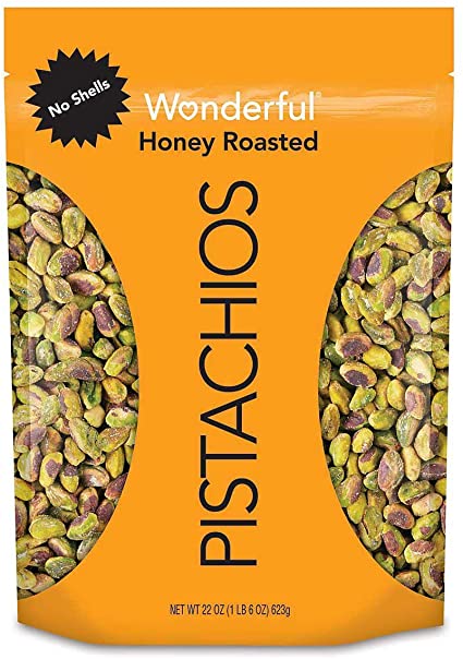 PISTACHIOS NO SHELL HONEY 155G