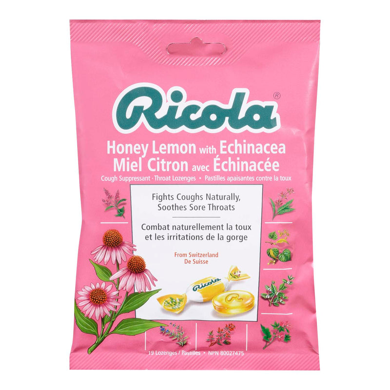 RICOLA HONY LEMN ECHNACCA 19s [19 ea]