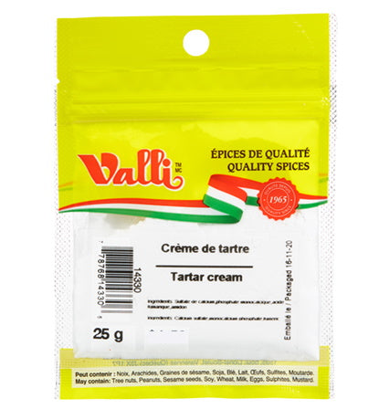 VALLI CREME TARTAR 25g