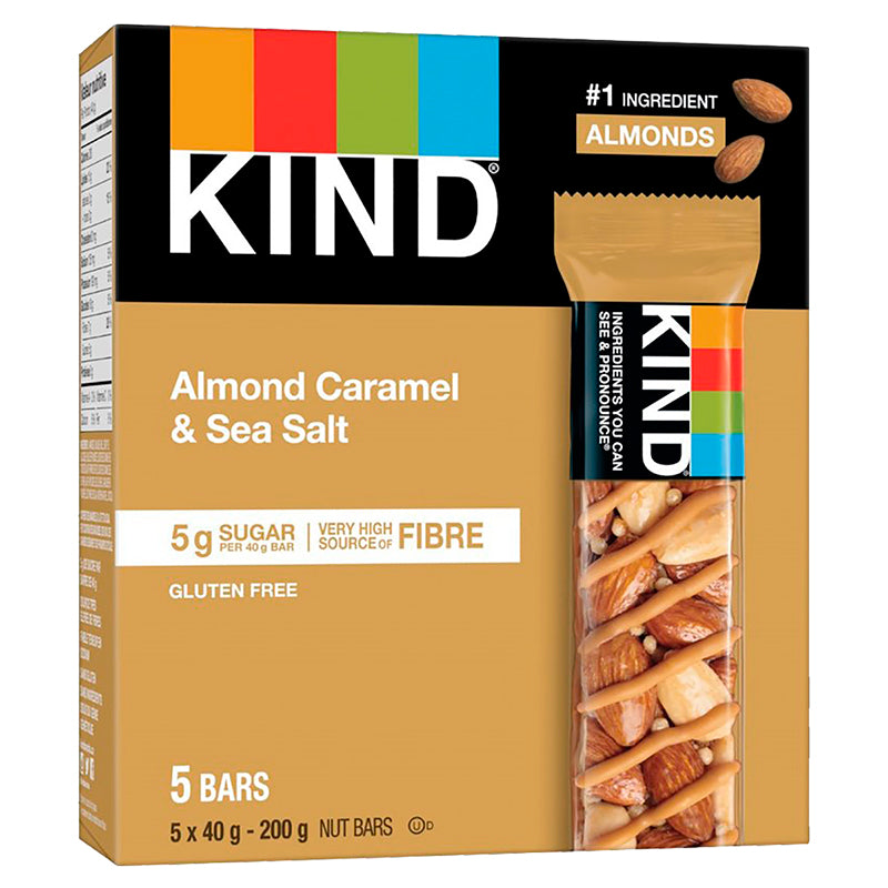 KIND CARML ALMD SEA SALT 5PK [200 g]