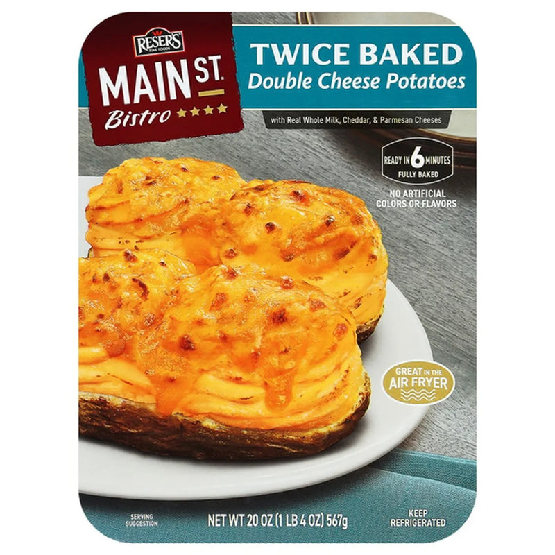 RESERS BAKED TWICE CHEESE TOPP [567 g]
