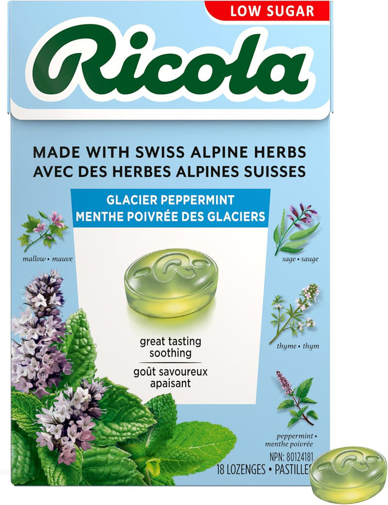 RICOLA GLACR MINT LOZNGS 18s [18 ea]