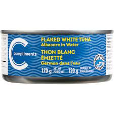 COMP TUNA WHT ALBA FLK IN WTR [170 g]