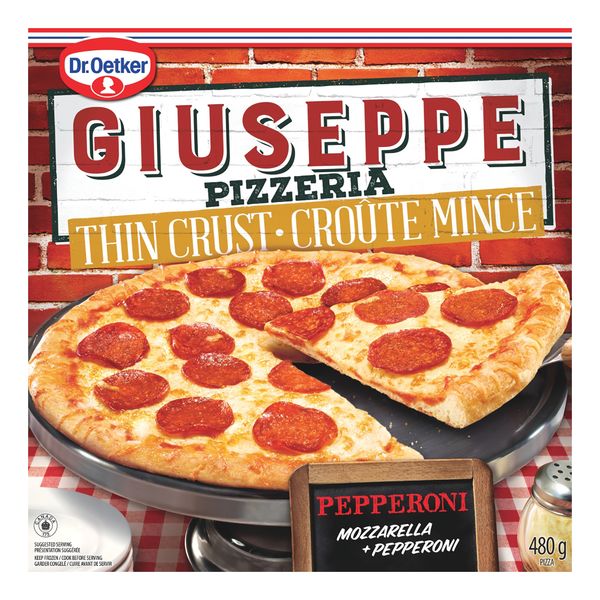 GIUSEP THIN CRST PIZZA PEPPERO [480 g]