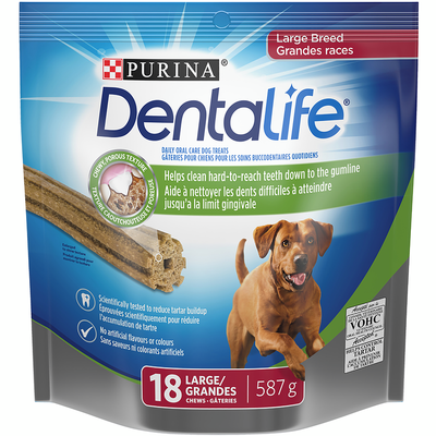 DENTLIFE DOG TREAT DOCARE LRG