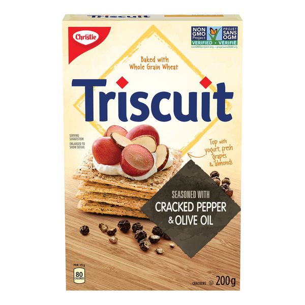 CHRISTIE TRISCUIT CRK PEP/OLIV [200 g]