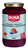 DORA STRWBRY & BLUBRY SPREAD [500 ml]