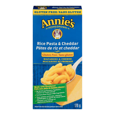 ANNIES RICE PASTA & CHEDDAR [170 g]