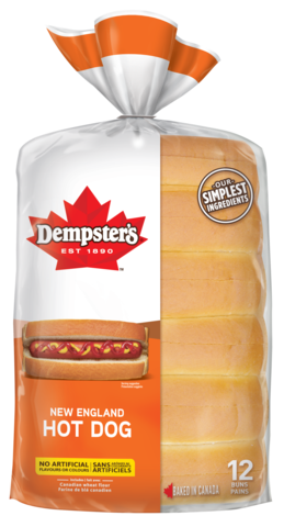 DEMPSTERS HOT DOG BUNS 12pk [12 ROLL]