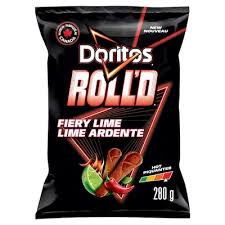 DORITOS ROLL'D FIERY LIME 280g