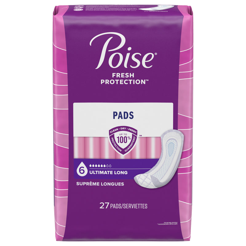 POISE ULTIMATE LONG PADS 27S [27 ea]
