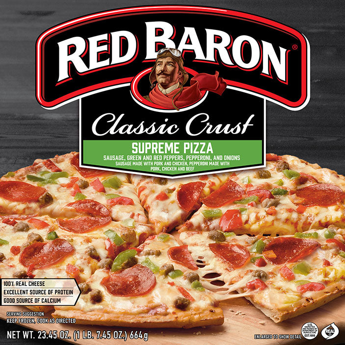 RED BRN CLASSIC PIZZA SUPREME [740 g]